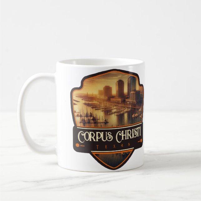 Corpus Christi, Texas | VINTAGE Kaffemugg (Vänster)