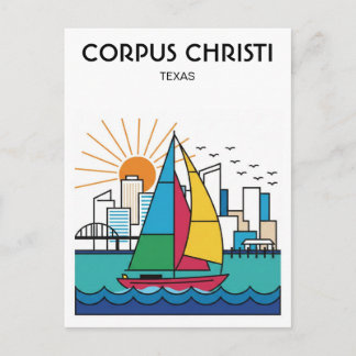 Corpus Christi Texas Vykort