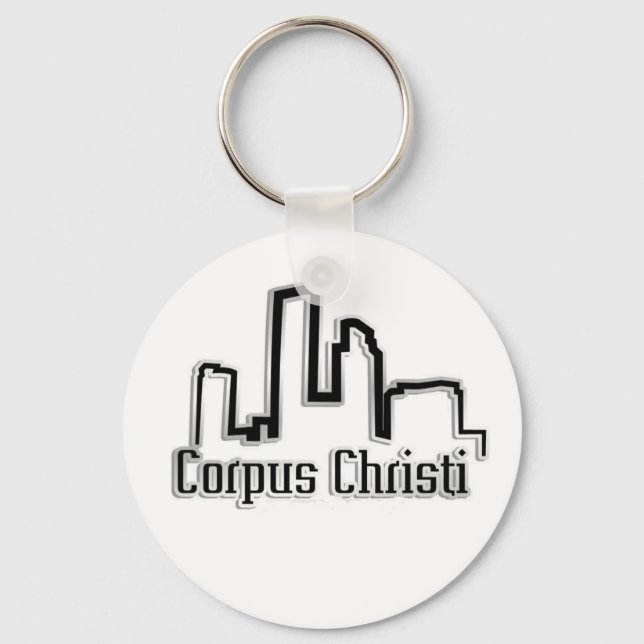 Corpus Christi Tx Keychains Nyckelring (Framsida)