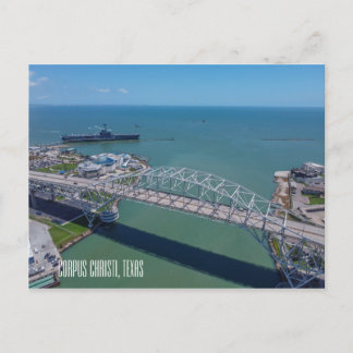 Corpus Christi USS Lexington State Aquarium Card Vykort