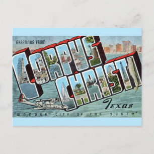 Corpus Christy TX vykort