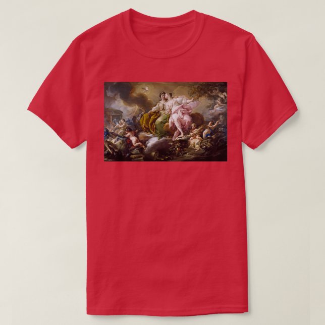 Corrado Giaquinto Justice and Peace T Shirt (Design framsida)