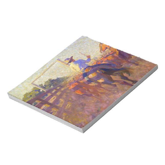 Corral Dust, 1915 av Maynard Dixon Anteckningsblock (Roterad)