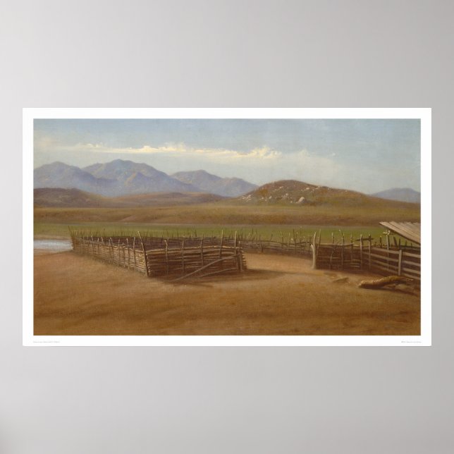 Corral, Rancho Santa Margarita (1162) Poster (Framsidan)