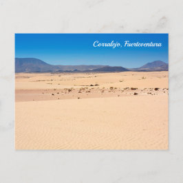 Corralejo park, Fuerteventura - vykort