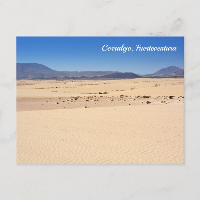 Corralejo park, Fuerteventura - vykort (Framsida)