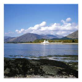 Corran Lighthouse Loch Linnhe Scotland Fototryck