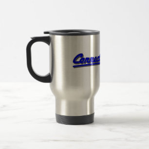 CorrectCraftFan.com logotyptravel mug Resemugg