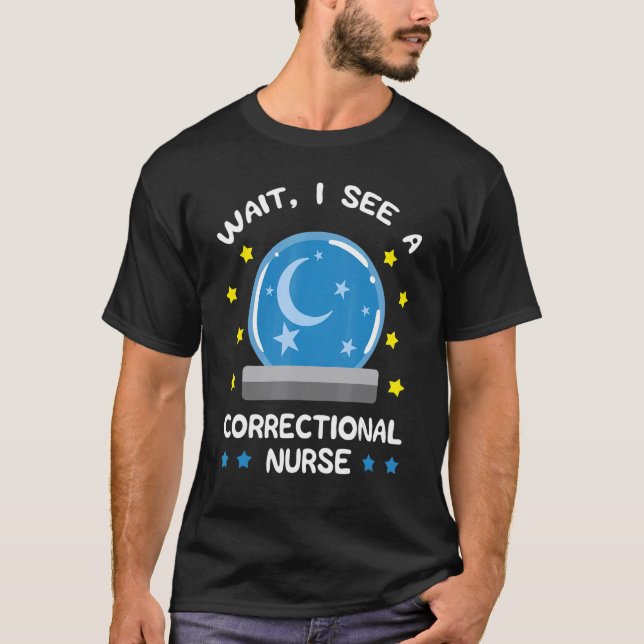 Correctional Nurse RN Forensic Nursing Crystal Sph T Shirt (Framsida)