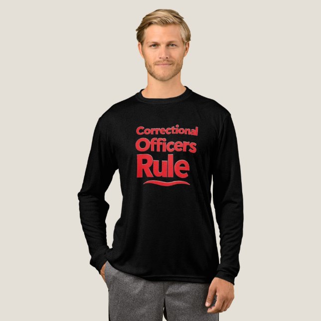 Correctional officers Support T-shirt (Hel framsida)