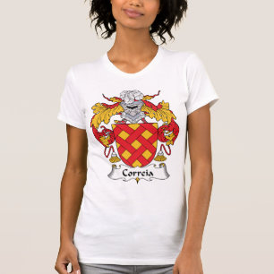 Correia familjvapensköld tee shirt