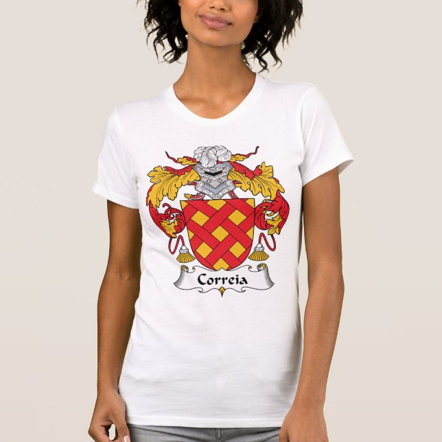 Correia familjvapensköld tee shirt (Framsida)