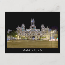 Correo de Madrid, España Vykort