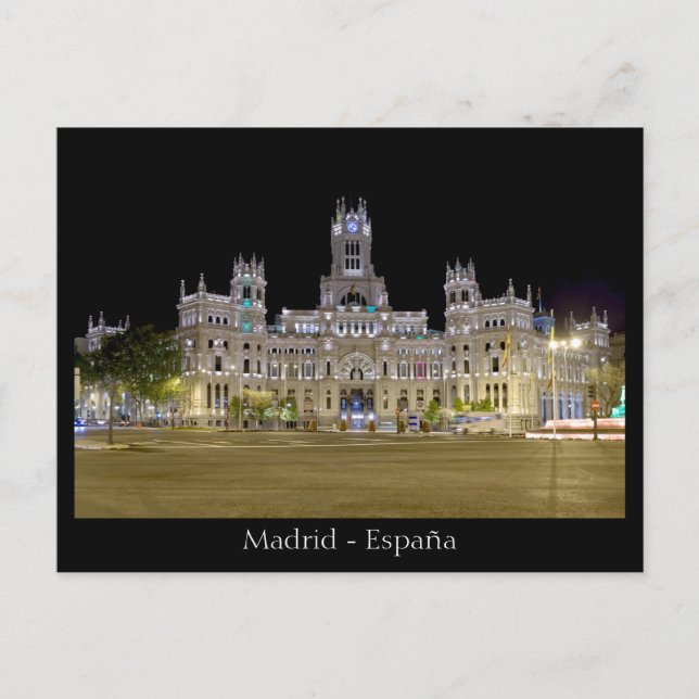 Correo de Madrid, España Vykort (Framsida)