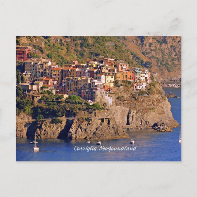 Corriglia, Newfoundland Vykort (Framsida)