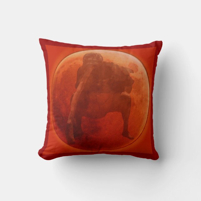 Corroboree Måne Pillow Cushion Kudde (Framsida)