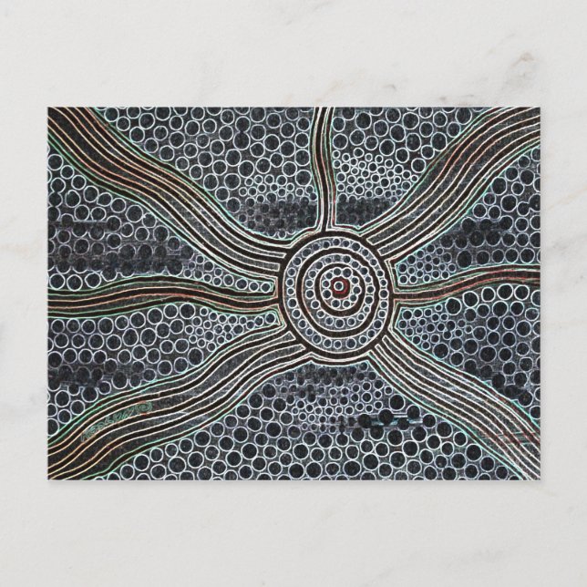 Corroboree Postcard Vykort (Framsida)