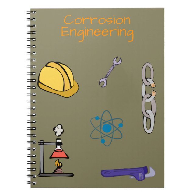 Corrosion ingenjör Chemical Engineering Anteckningsbok (Framsidan)