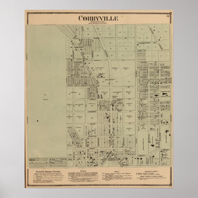 Corryville, Ohio Poster (Framsidan)