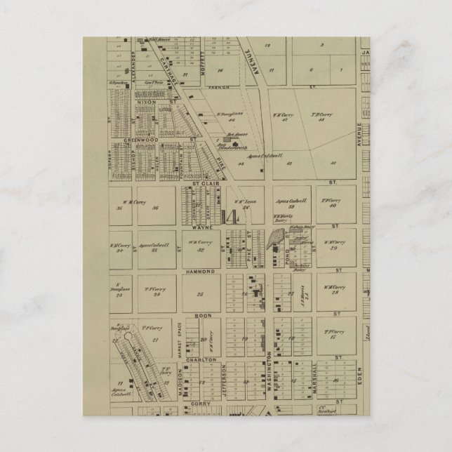 Corryville, Ohio Vykort (Framsida)