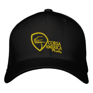 Corsa America Flexfit Wool Cap Broderad Keps