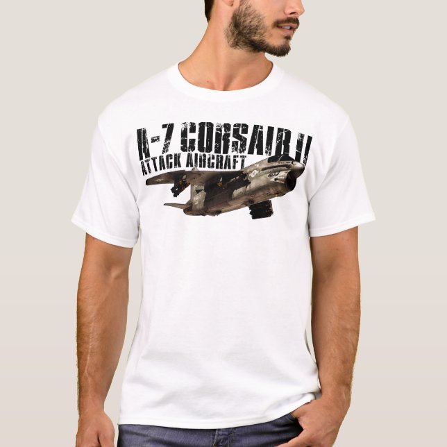 Corsair A-7 II Tee Shirt (Framsida)
