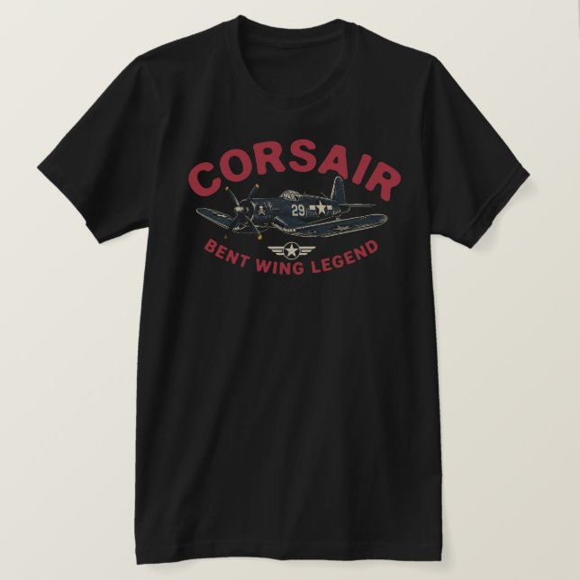 Corsair – Bent Wing Legend T Shirt (Design framsida)