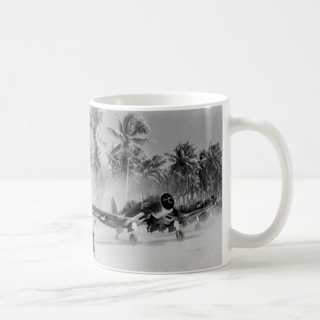 CORSAIR F-4U SOUTH PACIFIC WW2 KAFFEMUGG (Höger)