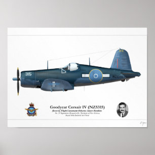 Corsairdropp (Osborne Hawkins) Poster