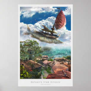 Corsairs från Sirroco overklig Poster
