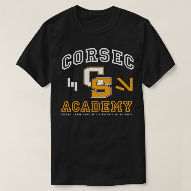 CorSec Academy T Shirt (Design framsida)