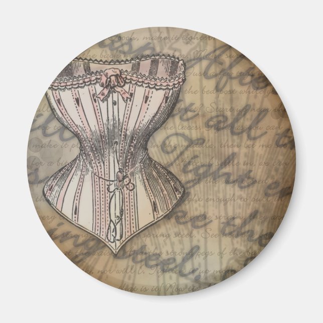 Corset Collage Magnet (Framsidan)