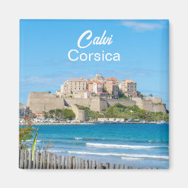 Corsica Calvi Citadel Magnet
