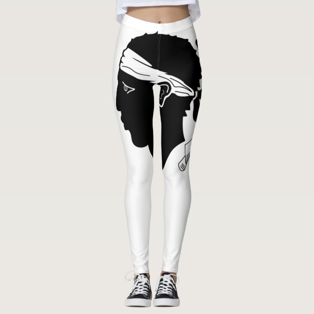 Corsica flagga Leggings (Framsida)