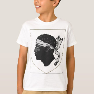 Corsica frankrikevapensköld tee shirt