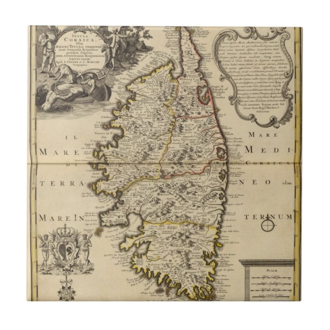 Corsica Kakelplatta (Framsidan)