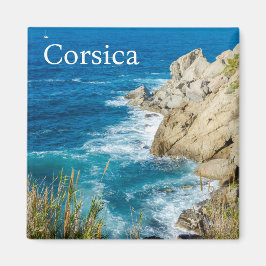 Corsica Kusten Frankrike Souvenir Magnet
