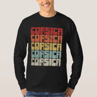 Corsica Vacation Mediterranean Sea Corsica T Shirt