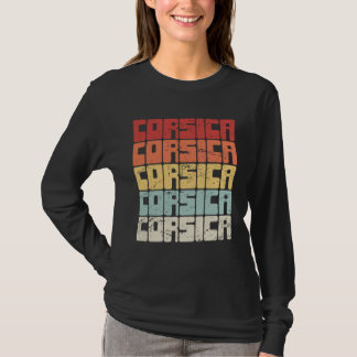 Corsica Vacation Mediterranean Sea Corsica T Shirt
