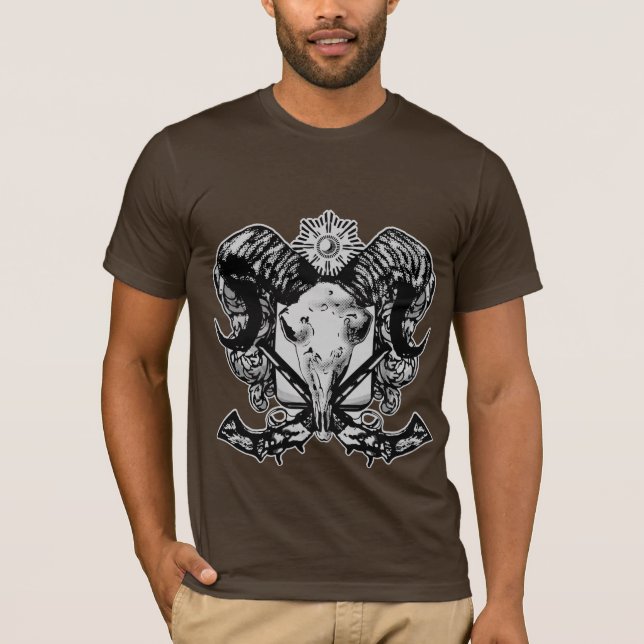 CORSICANEN RAMMAR HUVUDET T-SHIRT (Framsida)