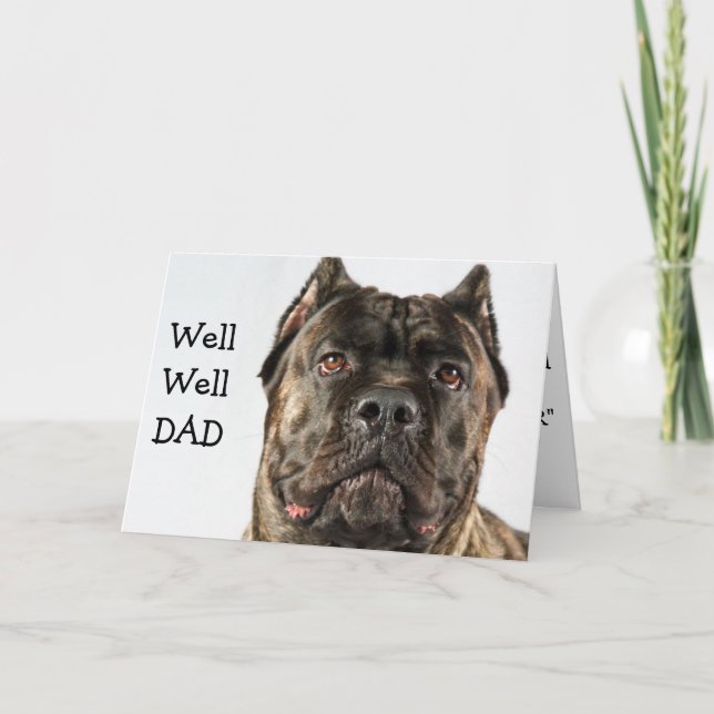 CORSO SÄGER FARS DAG = UNDERBARARE PAPPA NÅGONSIN! KORT (Framsida)