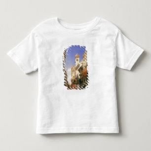 Corso Sant'Anastasia, Verona (olja på panel) Tee