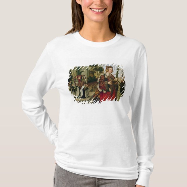 Cortegen av relikerna av St. Auta Tee Shirt (Framsida)