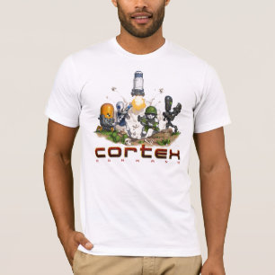 Cortexen befaller den inpassade skjortan för stä t-shirt