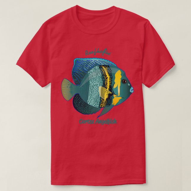 Cortez Angelfish T Shirt (Design framsida)