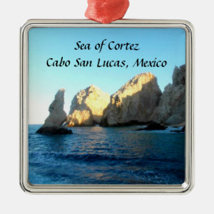 Cortez Cabo San Lucas Mexiko Julgransprydnad Metall