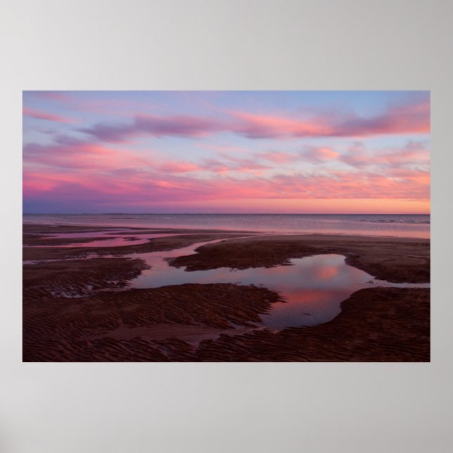 Cortez-havet i Dusk Poster (Framsidan)
