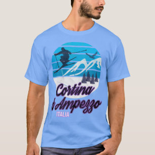 Cortina dAmpezzo Dolomiti Superski Italien Italia T Shirt
