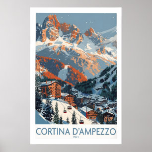 Cortina dampezzo tryck Italien 1