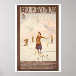 Cortina D'Ampezzo Val Gardena Bardonecchia Poster